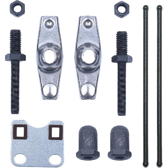 Valve Rocker Arm Push Rod Guide Plate Kit For Honda GX160 GX200 5.5HP 6.5HP Engine Motors 14791-ZE1-010,14410-ZE1-010,14431-ZE1-000,90012-ZE0-010.
