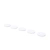 50 Pcs Speaker Foam Pad 25x3mm Anti Vibration Shock Absorbing Self Adhesive EVA Foam Mat for