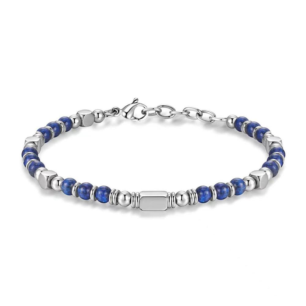 Colorful Natural Stone Adjustable Bracelet Exquisiteelegant Festival Gifts Fashionable Trendy Essential Accessory for Dressing