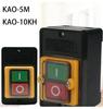 Waterproof ON OFF Push Button Switch for Motor Machine Drill 10A 220V 380V Industrial Use Green Red 5M 10KH Types Available