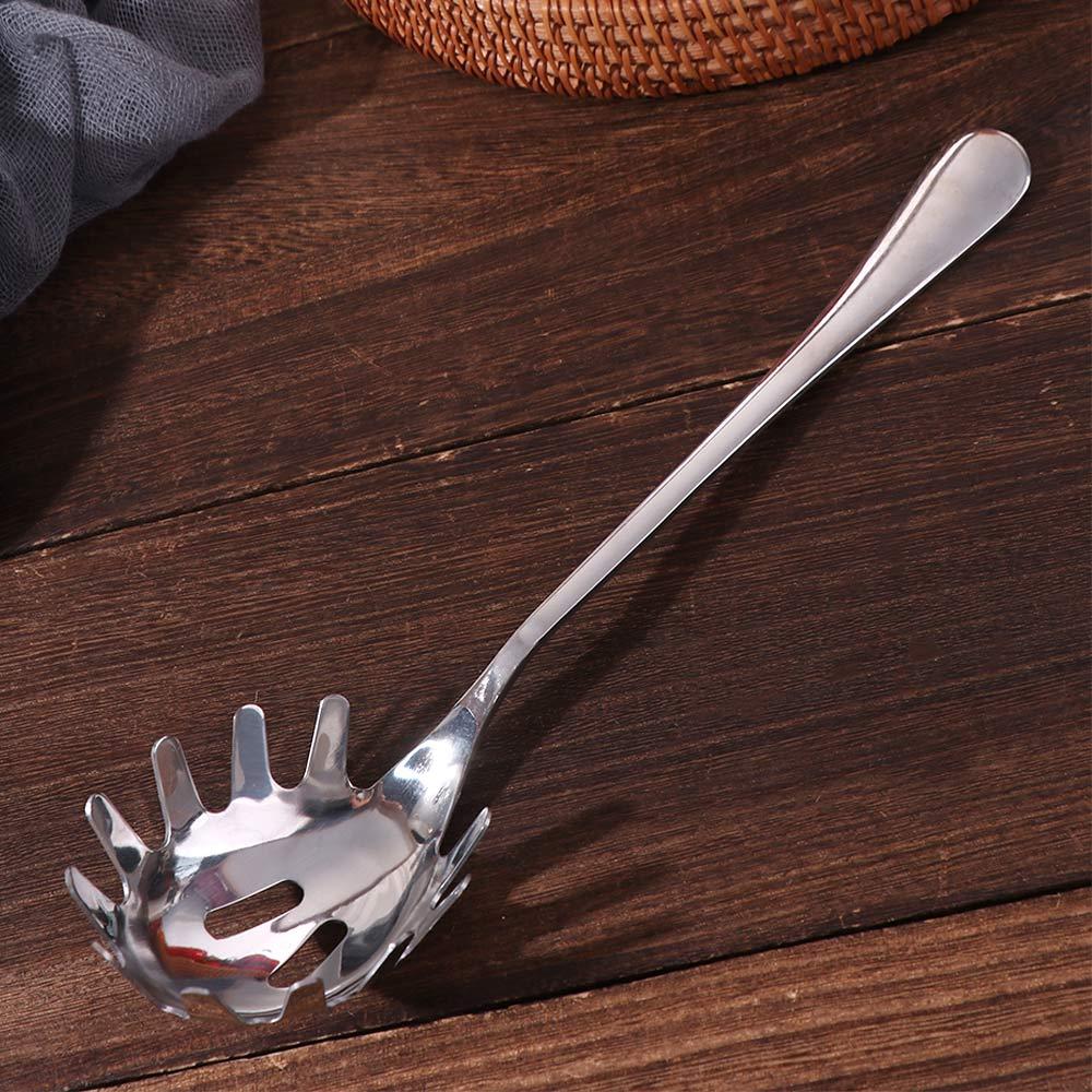 Stainless Steel Noodle Strainer Multifunctional Vermicelli Spoon Skimmer Pasta Scoop  Home