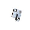 Pearl River Yamaha Slow-Drop Hinge Repair Parts for Pianos, Silver Plastic & Aluminum Accessories