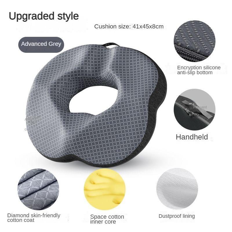 Donut Pillow Hemorrhoid Seat Cushion Tailbone Coccyx Orthopedic Medical Seat Prostate Chair for Memory Foam