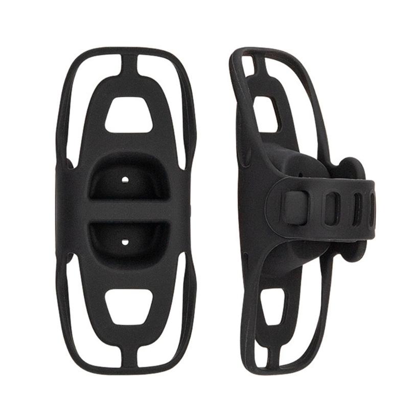 Nonslip Cycling Phone Mount Shockproof Silicone Bike Phone Brackets with Adjustable Strap Road Bike Accessories