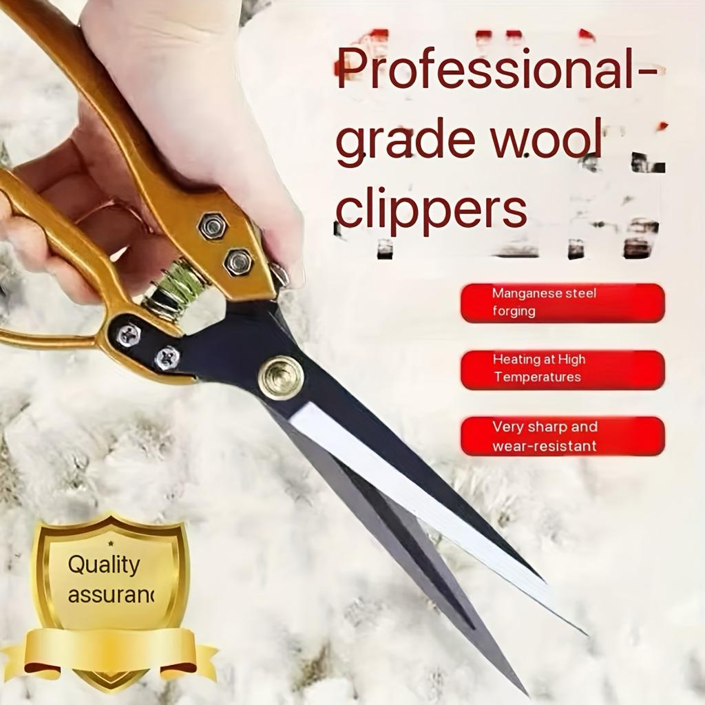Best Selling Multi Purpose Scissors: Large Size for Trimming Pet Hair, Home Use, Lawn Care , Sharp Manganese Steel with Ergonomic Handle Design