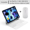 For Magic Backlit Keyboard Mouse Wireless 2022 for IPad Air 4 Air 5 Case for IPad Pro 11 2021 2020 Pro 12.9 Cover