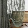 2026 Summer French-Style Solid Color Lace Curtains for Bedroom, Living Room, and Balcony with Floral and Ruffle Design