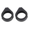 Aluminium Alloy Motorcycle Modified Turn Signal Light Mount Bracket 41mm Fork Clamps Black