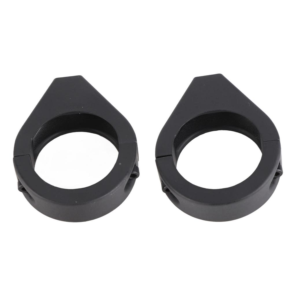 Aluminium Alloy Motorcycle Modified Turn Signal Light Mount Bracket 41mm Fork Clamps Black