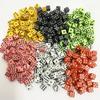 200/500/600 Stück Mini Sechsseitige Acrylwürfel 8mm Versammlungsfest Party Brettspielkarten Spiel Requisiten Unterhaltung Zubehör XJM