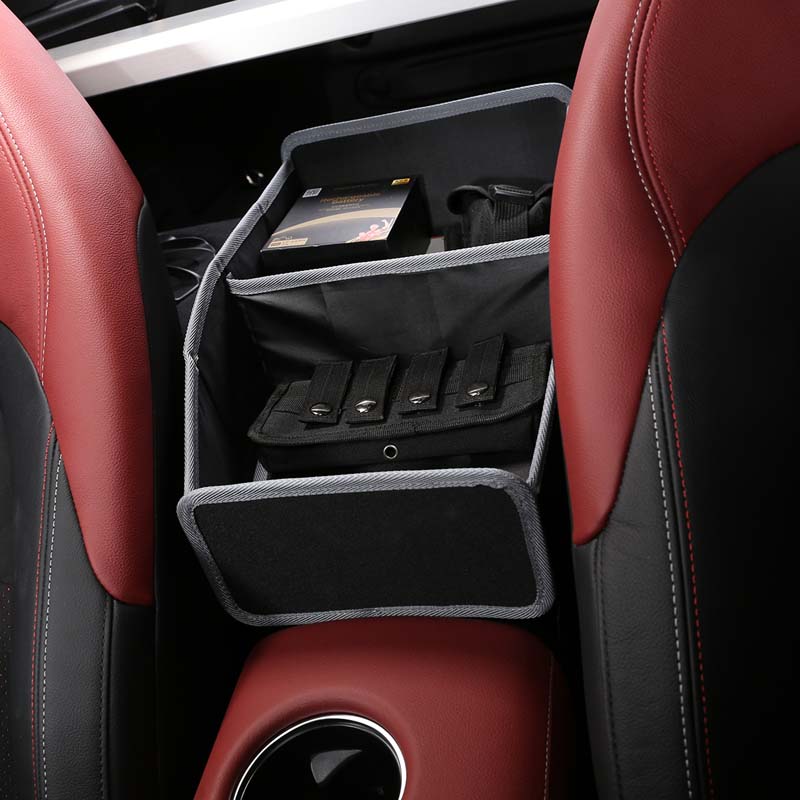 Car Central Control Armrest Box Storage Bag Multi-Function Seat Middle Storage Box For Toyota GR Supra A90 2019-2026