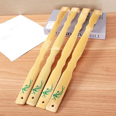 17 Inch Bamboo Wooden Back Scratchers for Itchy Relief, Bamboo Backsratcher With Massage Roller Strong and Sturdy  for Family