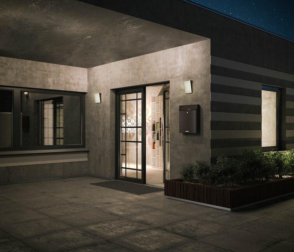 Lampa natynkowa ścienna LED 10W FAMA 4K OWL-7061-4K Italux
