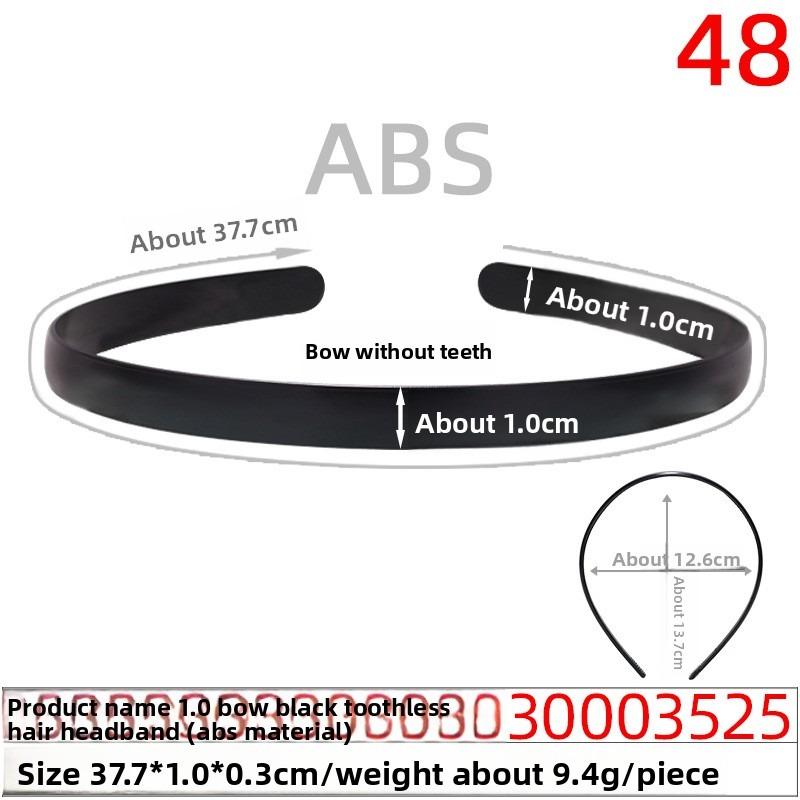 Smooth Rough Hair Band Base PlateToothless Gray-white Rough Hair Band Long Hair Accessory