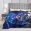 Murder Drones  Blanket Uzi Doorman Wool Funny Breathable Throw Blanket for Bedspread  Winter