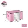 Thickened Cotton Quilt Bag: Durable, Dustproof, Large Capacity, Non-Woven Storage for Clothes