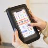 Touch screen mobile phone bag crossbody small bag 2025 new anti-theft brush wallet women's long versatile women's bag