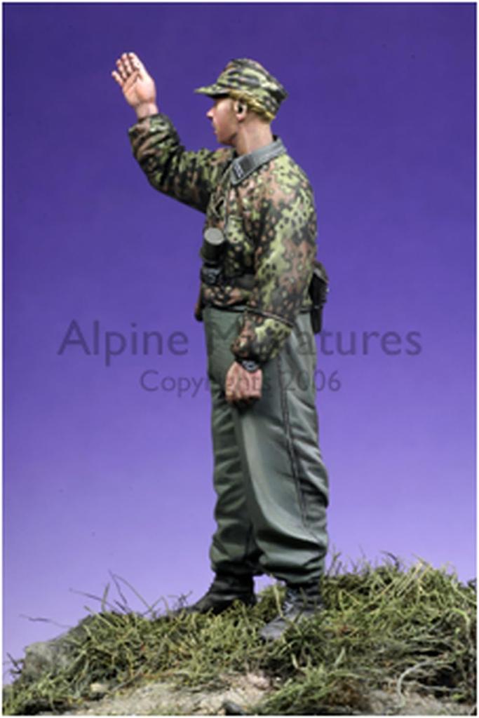Alpine Miniatures SS Tank Scout Resin Kit AM35043 1/35 (Person)