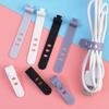 Yousheng 5Pcs Cable Organizer Silicone Reusable Cable Ties Flexible Wire Management for Headphones TV USB Computer Cables Food Bags Curtains