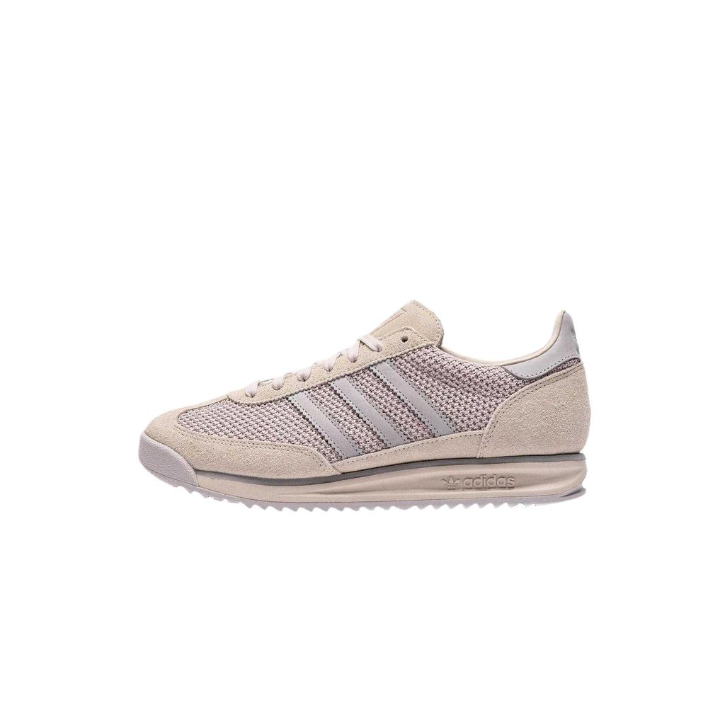 Adidas Originals Sl 72 Rs Comfortable Durable Low-Top Running Shoes Men Sneakers Gray Pink JR7813