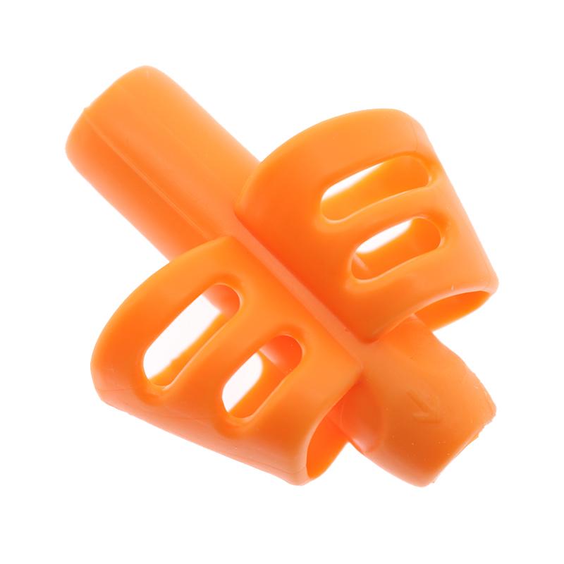 1-3 Pcs Children Writing Pencil Pen Holder Kids Learning Practice Silicone Pen Aid Posture Correction Device Designed For Students High Quality