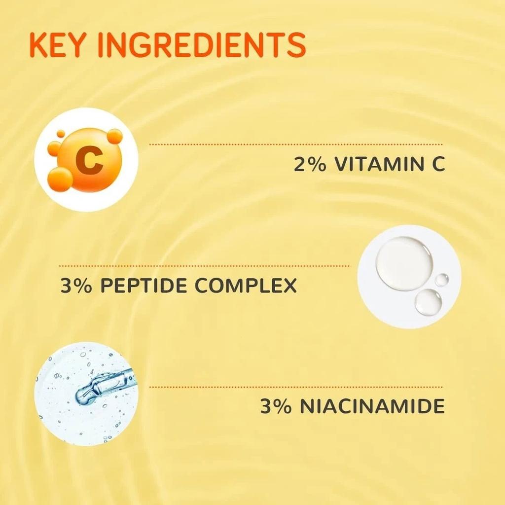 Moody Vitamin C Aufhellende Augencreme mit Niacinamid & Koffein gegen Augenringe
