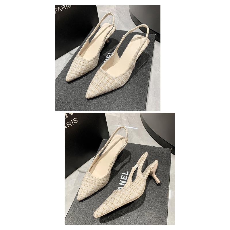 High Heels, Zehenkappen, Sandalen, Dünne Absätze, Spitze Zehen, Einzelne Schuhe, Damenschuhe