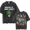 Marcus The Worm Robert Help Funny Meme Men Women's Vintage Washed T Shirt Y2k Streetwear Cotton Oversize Top