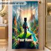 Beach TowelMinecraft Custom Name Text Personalized Soft Towel for Beach Pool Indoor Home Decor Gift