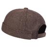 Fashionable Houndstooth Landlord Hat Unisex Winter Warm Cap Outdoor Leisure Beanies Caps Beach Hats