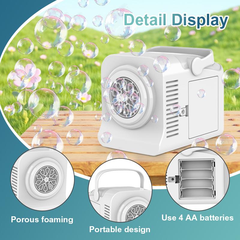 Children'S Handheld Bubble Machine Toys Outdoor Large Quantities Of Bubbles Wedding Games Without Batteries Bubble Water