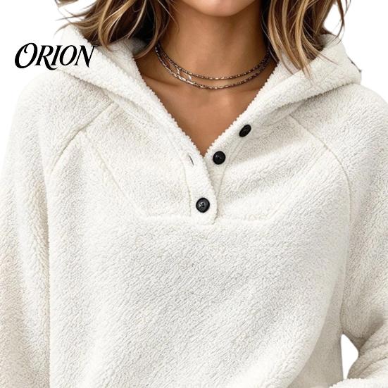 Oversized Hoodies for Women Autumn Winter Hoodie Women, Pullover Sweatshirt, Long Solid Color Fall Tops Sleeve Fleece Lined Hooded Casual Daily Wear