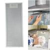 Metal Mesh Extractor Vent Filter Silver Cooker Hood Filters