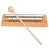 2 Tone Percussion Instrument with Mallet Musical Education Toy for Children Kids Toddle