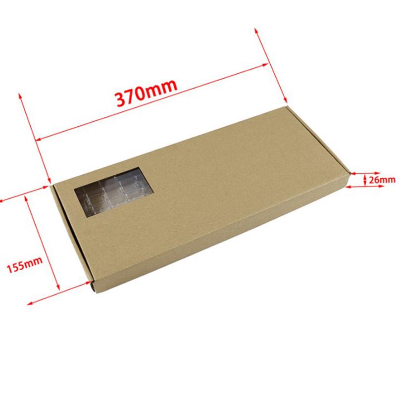 Scatola porta keycaps Antipolvere Lavabile Coperchio Trasparente Scomparti Collezione Keycaps Set Tastiera Scatole Organizer 2 Strati