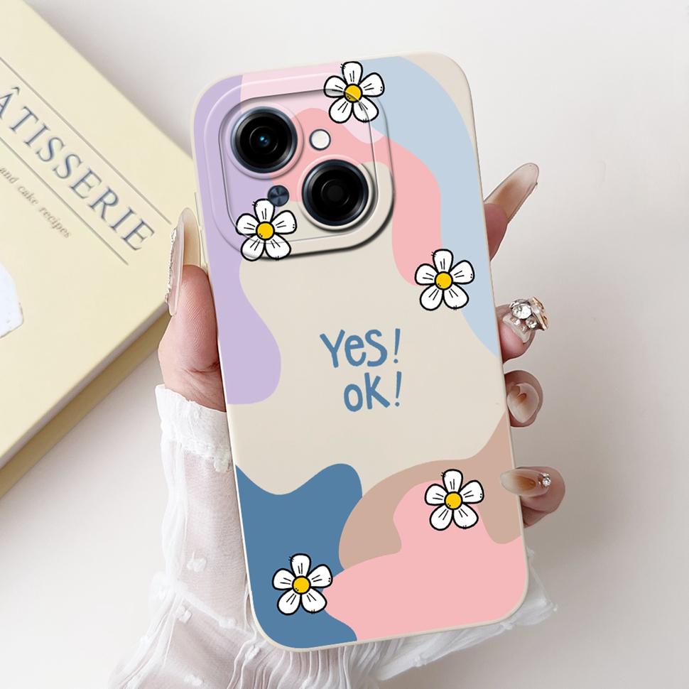 For Tecno Spark Go 1 Case Go1 Cute Cartoon Cover Soft Silicone Fundas Phone Case For Tecno SparkGo Spark Go 2025 Back Cover Capa