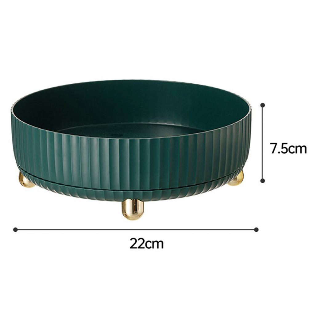 Weiß/grün/orange Rotierenden Regale Mit Abnehmbaren Tablett 22*7,5