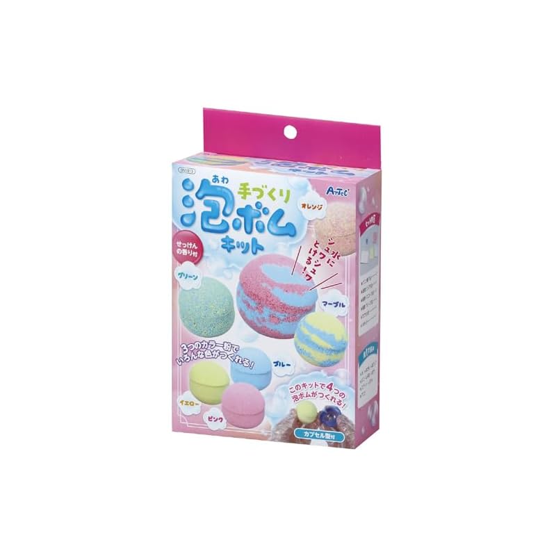 Artec Handmade Bubble Bomb Kit - Free Bath Bomb Experiment, Science Project, Educational Toy (55913)