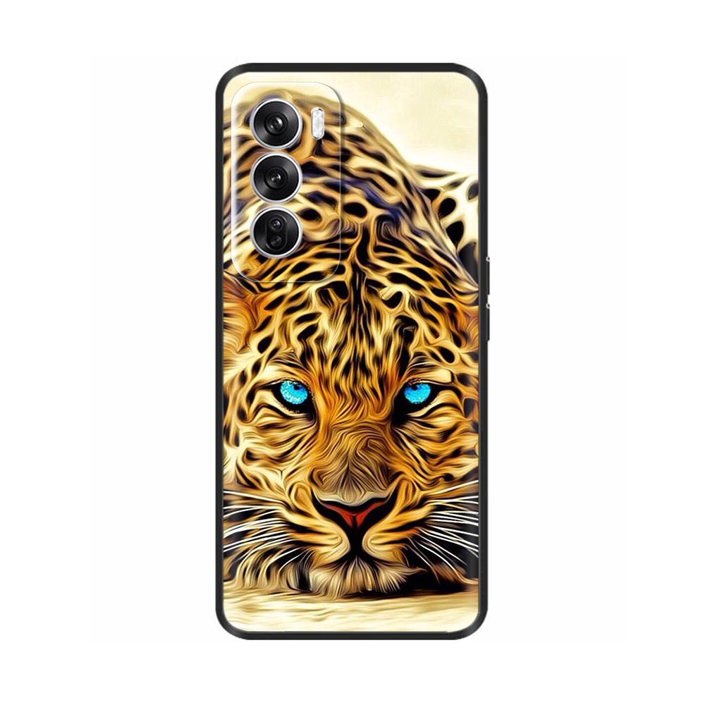 For OPPO Reno 12 5G Case Flower Painted Soft TPU Silicone Case Cover for Oppo Reno12 Pro Protective Shells On Reno 12Pro Capa