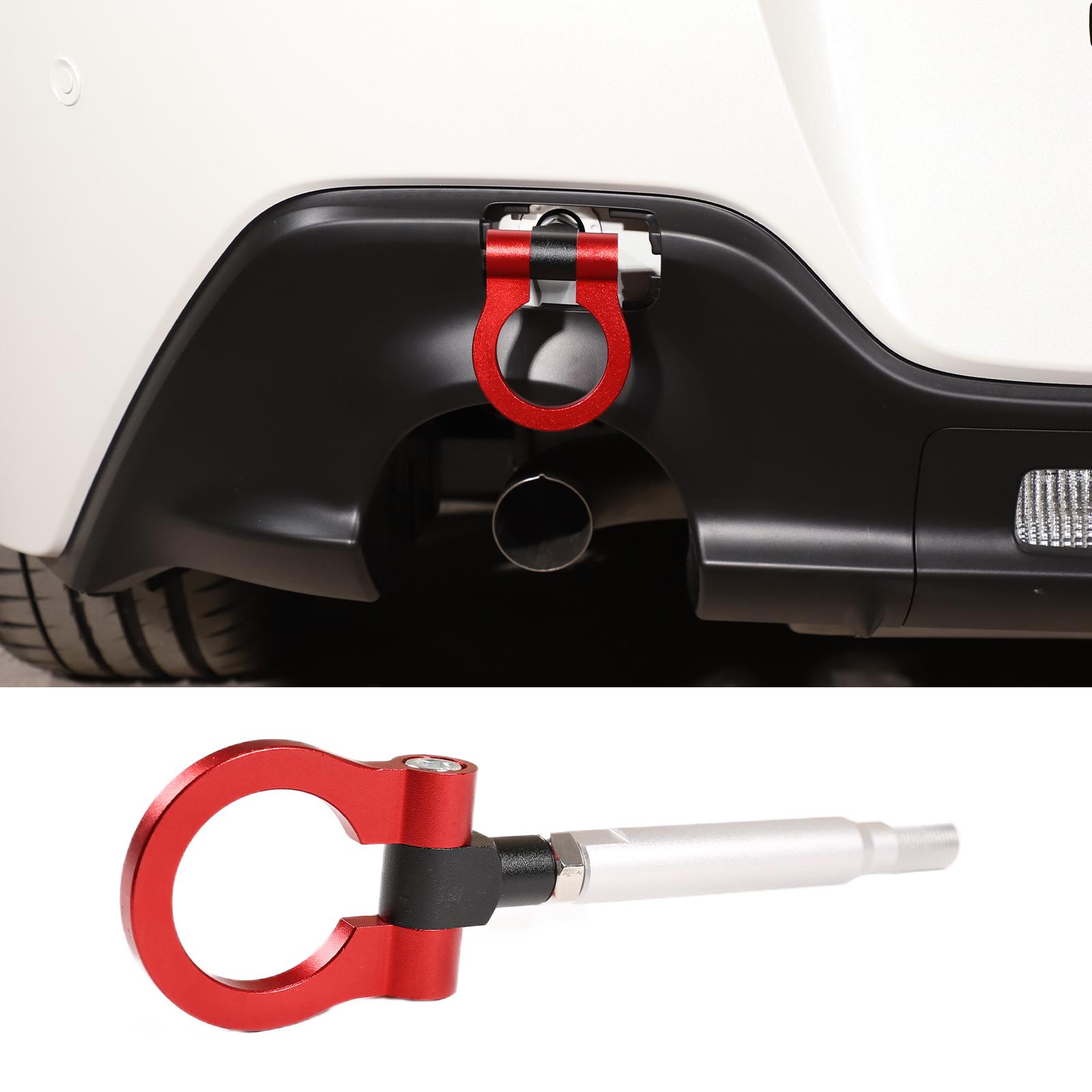 For Toyota 86 2012-2020 /For Subaru BRZ Car Tow Hook Vehicle Towing Hook Car Auto Front Rear Trailer Towing Bar Black /Red/Bule красный