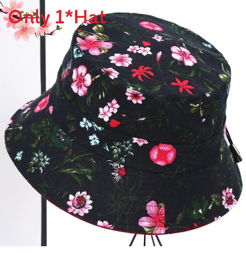 Elderly Women Sun Hat With Adjustable Brim For Spring Fall Sun Protection Cotton Fabric