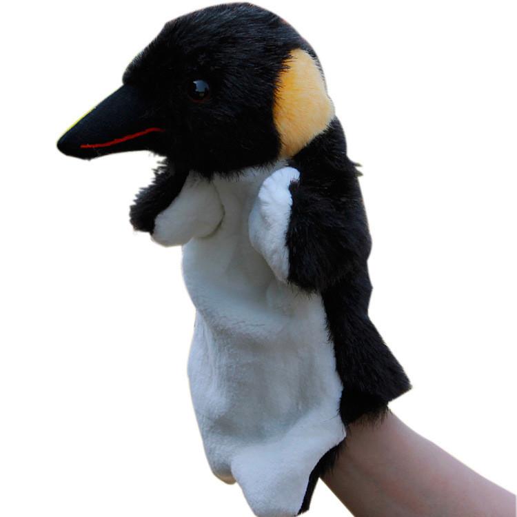 Puppet Hand Animal Plush Fox Crow Kindergarten Storytelling Parentchild Toy