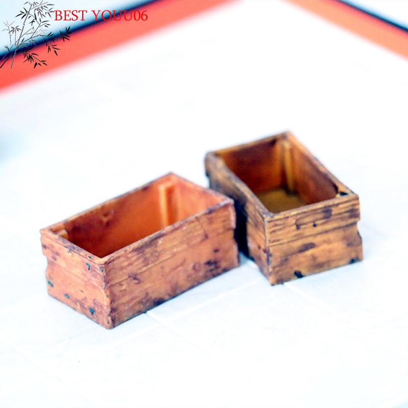 (YOUU06)1/6 1/12 Dollhouse Miniture Simulation parts box Hollow frame Storage model Decoration Accessories Toys