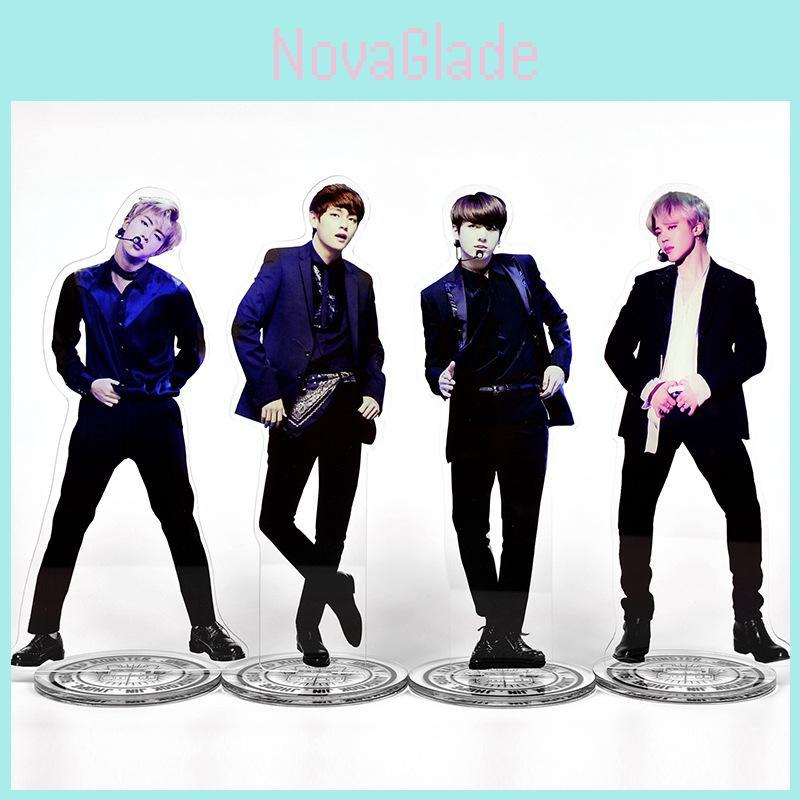 Premium Quality Kpop Bts Fake Love Yourself Acrylic Standee Action Figure Doll For Elegant Table Desk Decor
