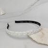MAIA Pearl Bead Headband - White