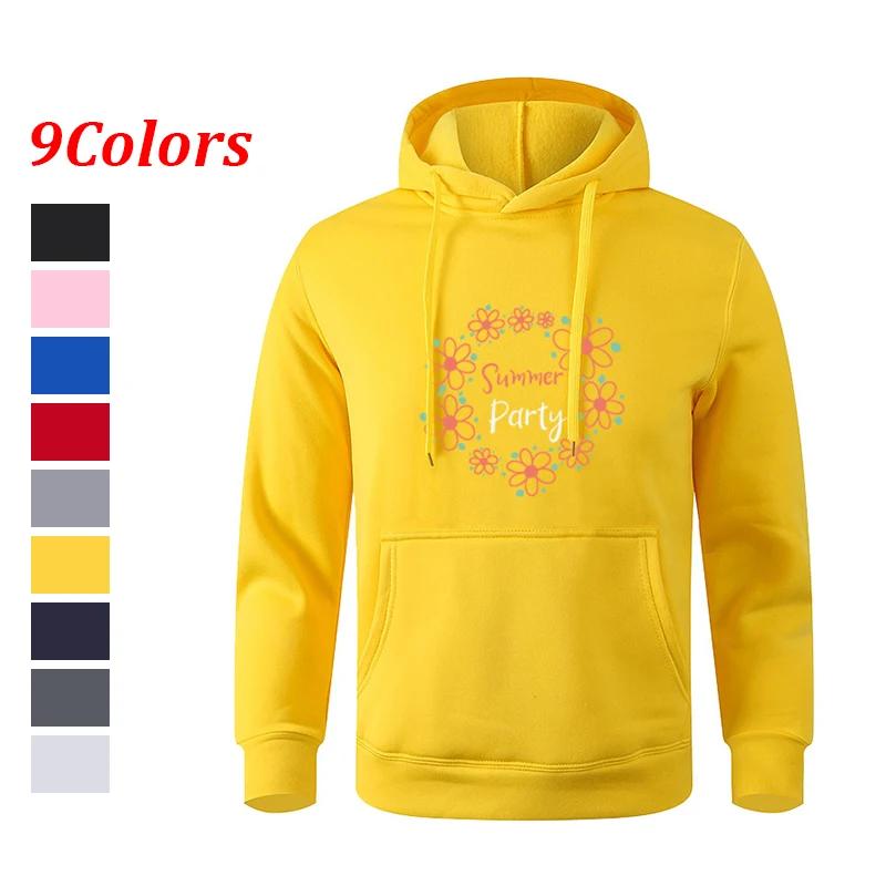 Long Sleeve Teens Autumn Gray Black Hooded Sweatshirt Hoodie Sportswear