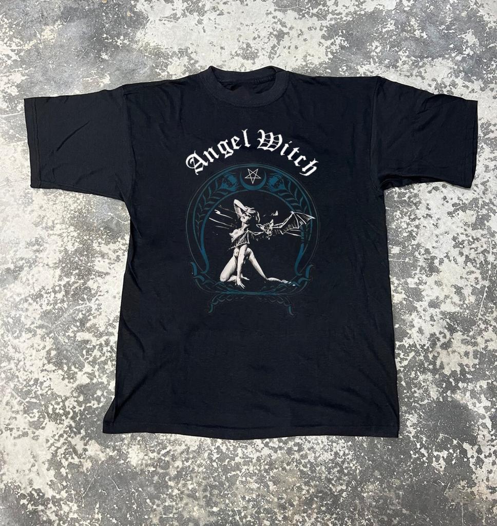 Seltenes Angel Witch Band Metal Unisex T-Shirt Alle Größen S Bis 5XL TS885