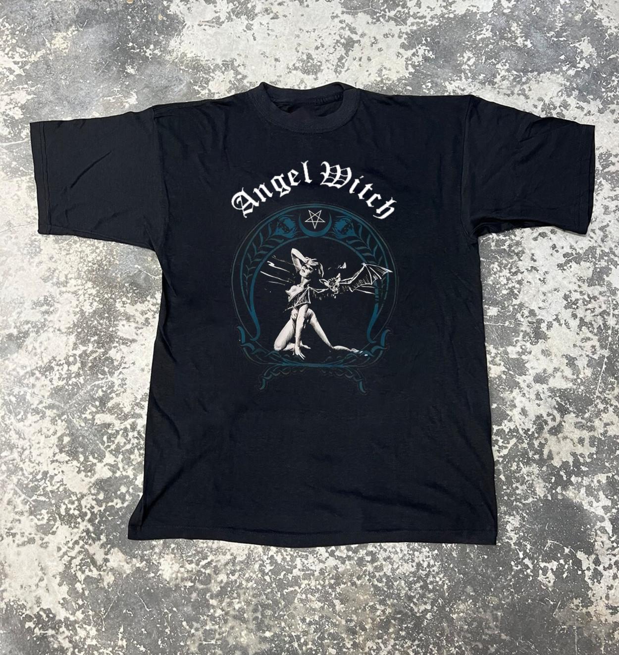 Rare Angel Witch band Metal Unisex T-Shirt All Size S To 5Xl TS885 L