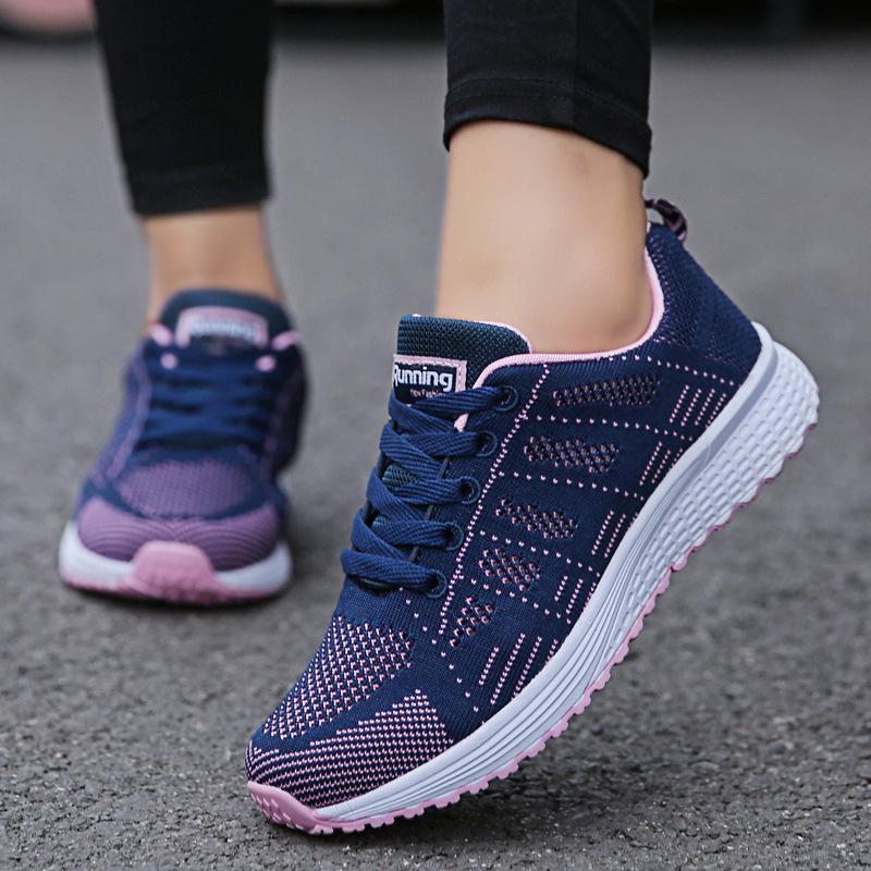 "2023 Lightweight Korean Mesh Sports Shoes - Breathable Running Shoes for Women and Men"