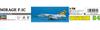 Hasegawa French Air Force Mirage Plastic Model Kit B4 1/72 F.1C
